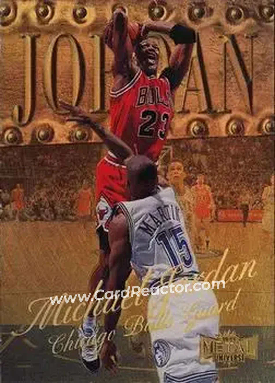 Front of Michael Jordan