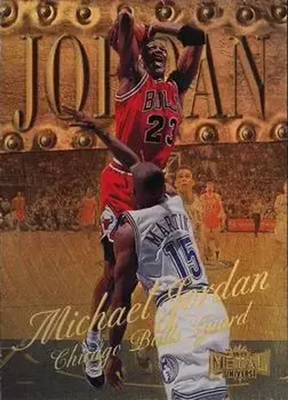 1998-99 Metal Universe #1 Precious Metal Gems Michael Jordan