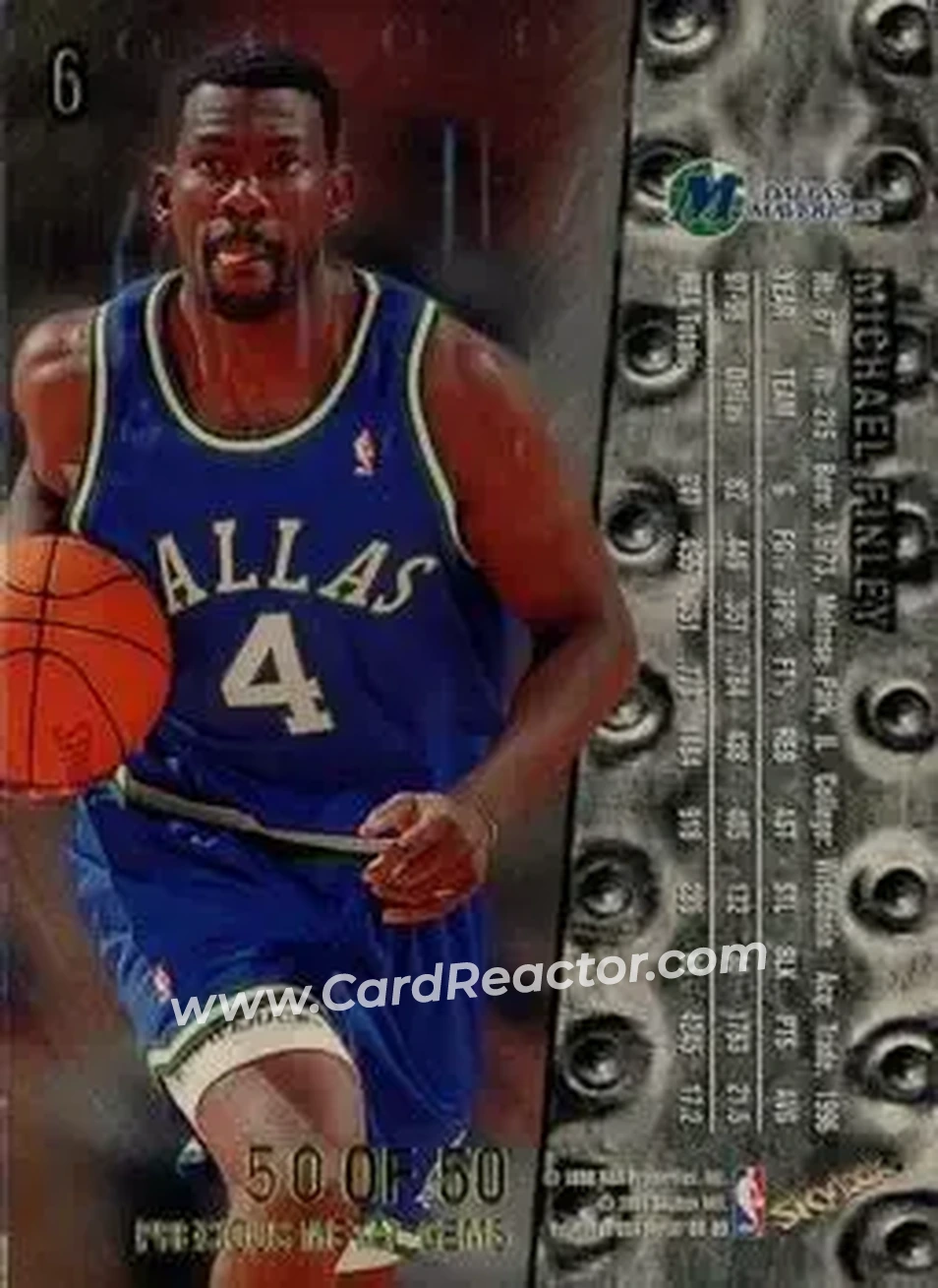 Back of Michael Finley