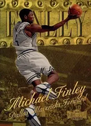 1998-99 Metal Universe #6 Precious Metal Gems Michael Finley
