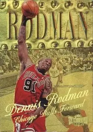 1998-99 Metal Universe #16 Precious Metal Gems Dennis Rodman