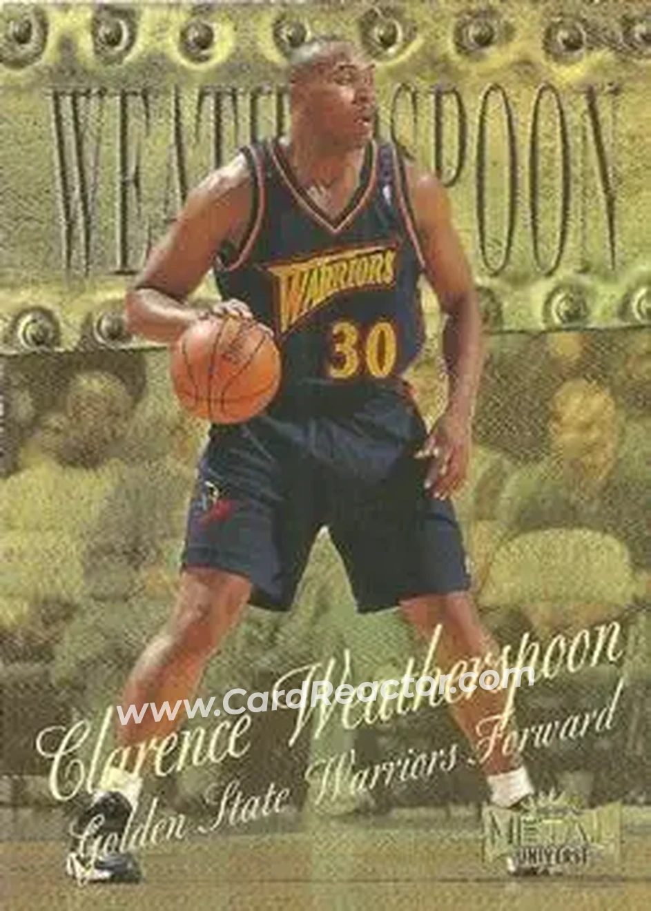 Front of Clarence Weatherspoon