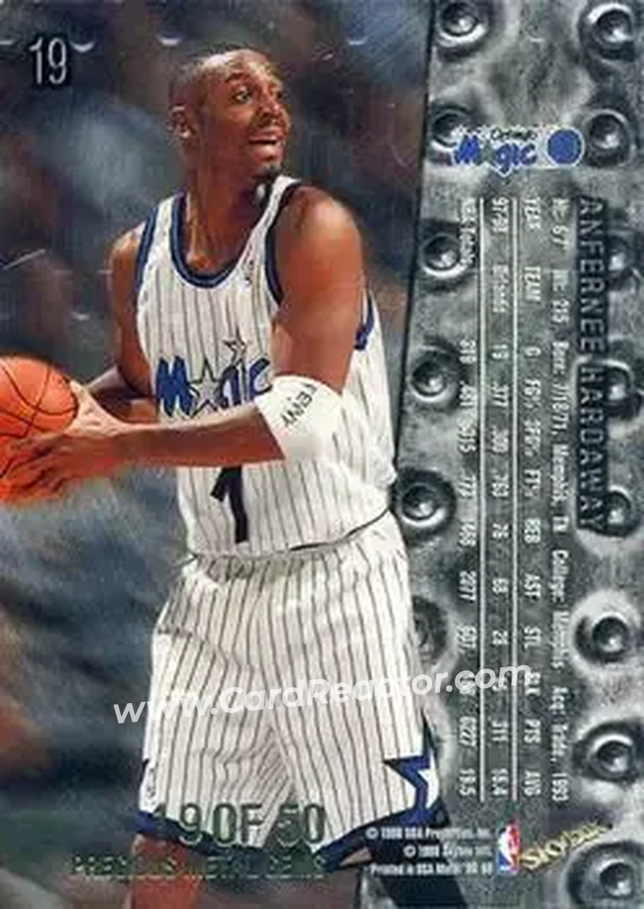 Back of Anfernee Hardaway