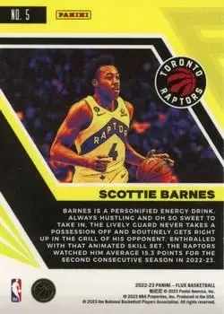Back of Scottie Barnes