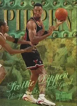 1998-99 Metal Universe #24 Precious Metal Gems Scottie Pippen