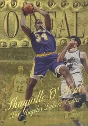 1998-99 Metal Universe #25 Precious Metal Gems Shaquille O'Neal