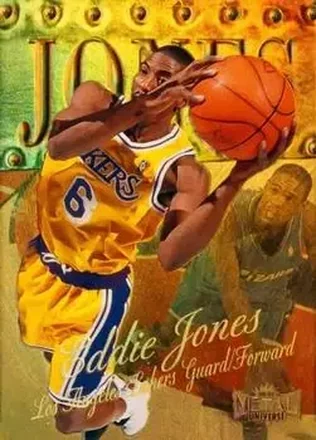 1998-99 Metal Universe #32 Precious Metal Gems Eddie Jones