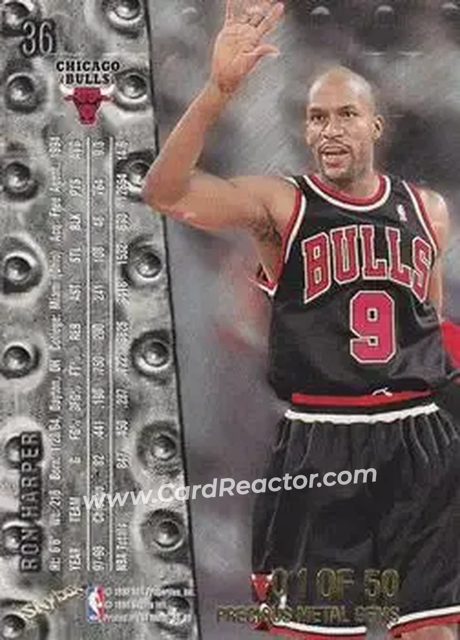 Back of Ron Harper