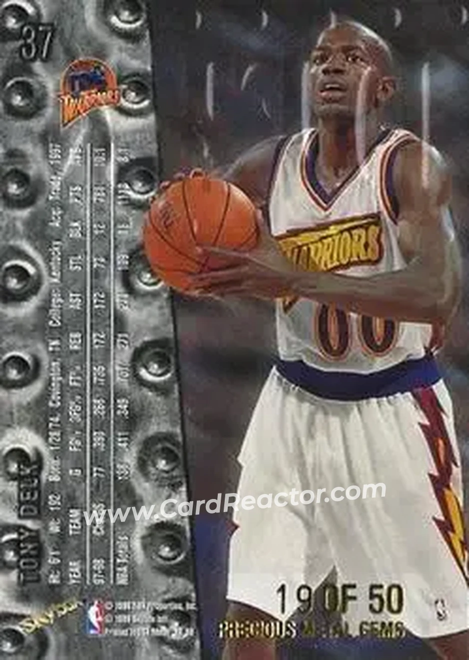 Back of Tony Delk