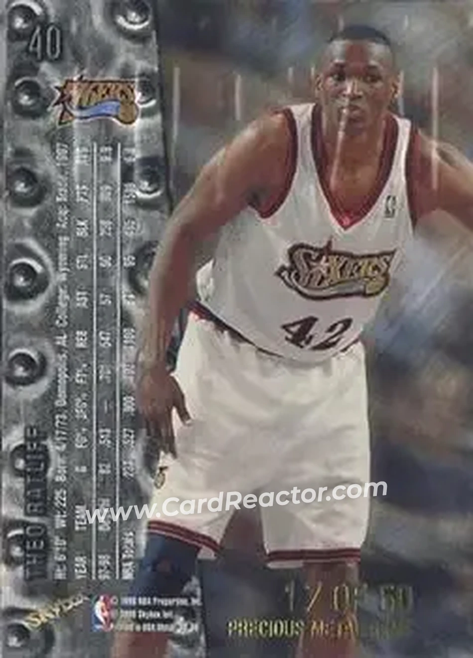 Back of Theo Ratliff