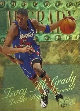 1998-99 Metal Universe #51 Precious Metal Gems Tracy McGrady