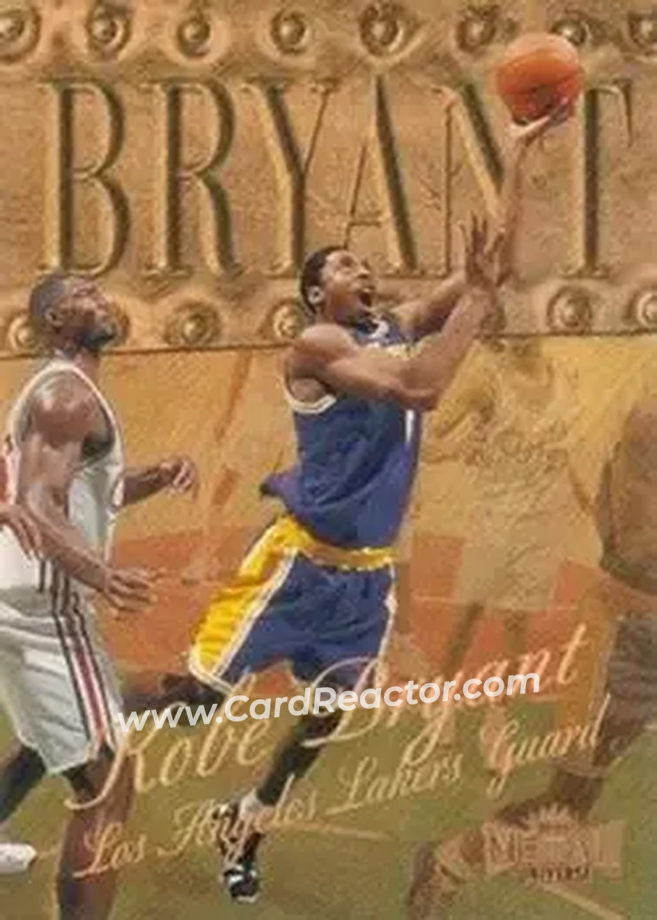 Front of Kobe Bryant