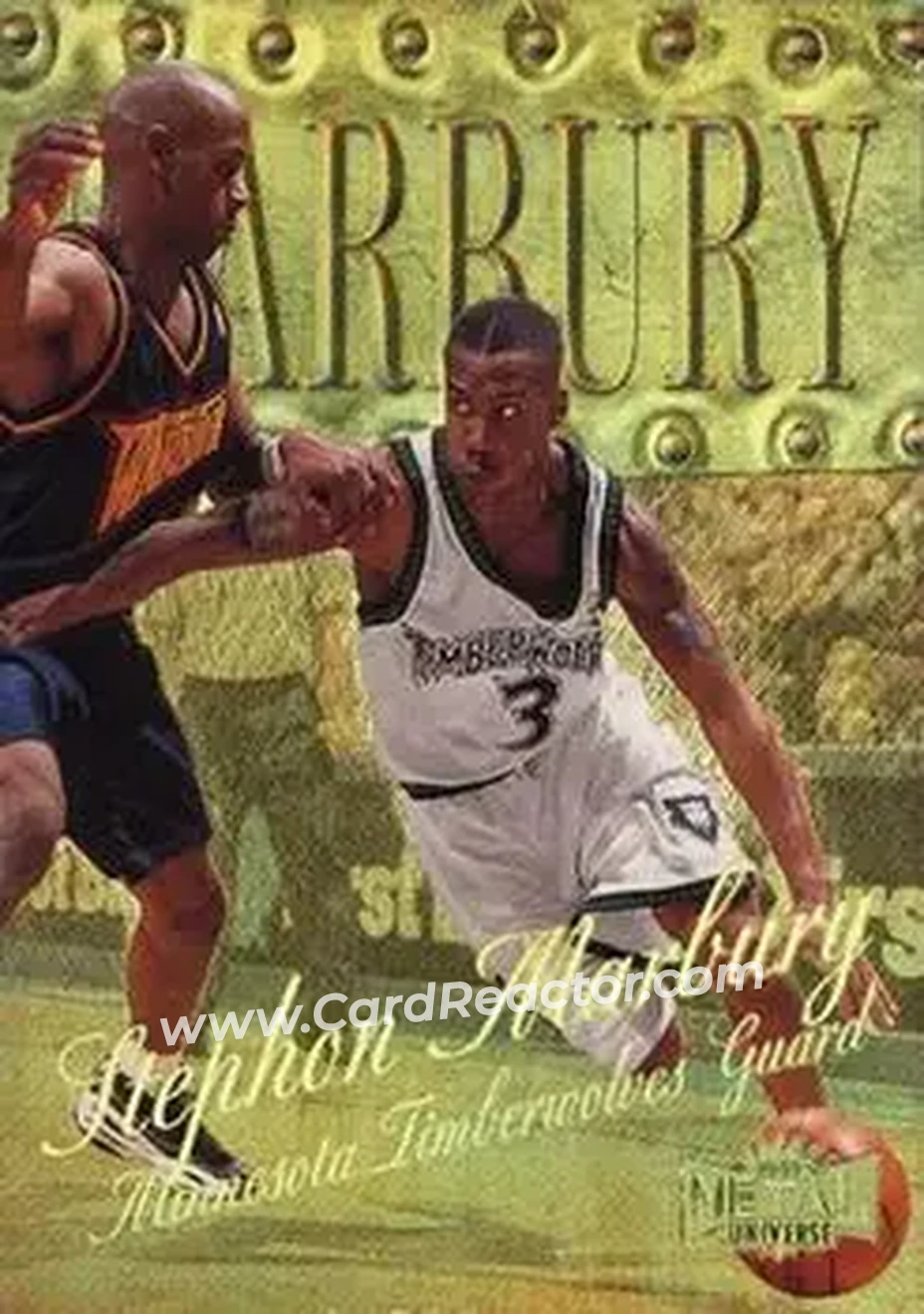 Front of Stephon Marbury