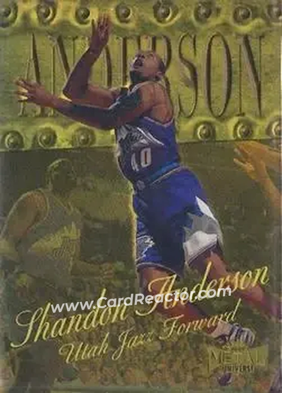 Front of Shandon Anderson