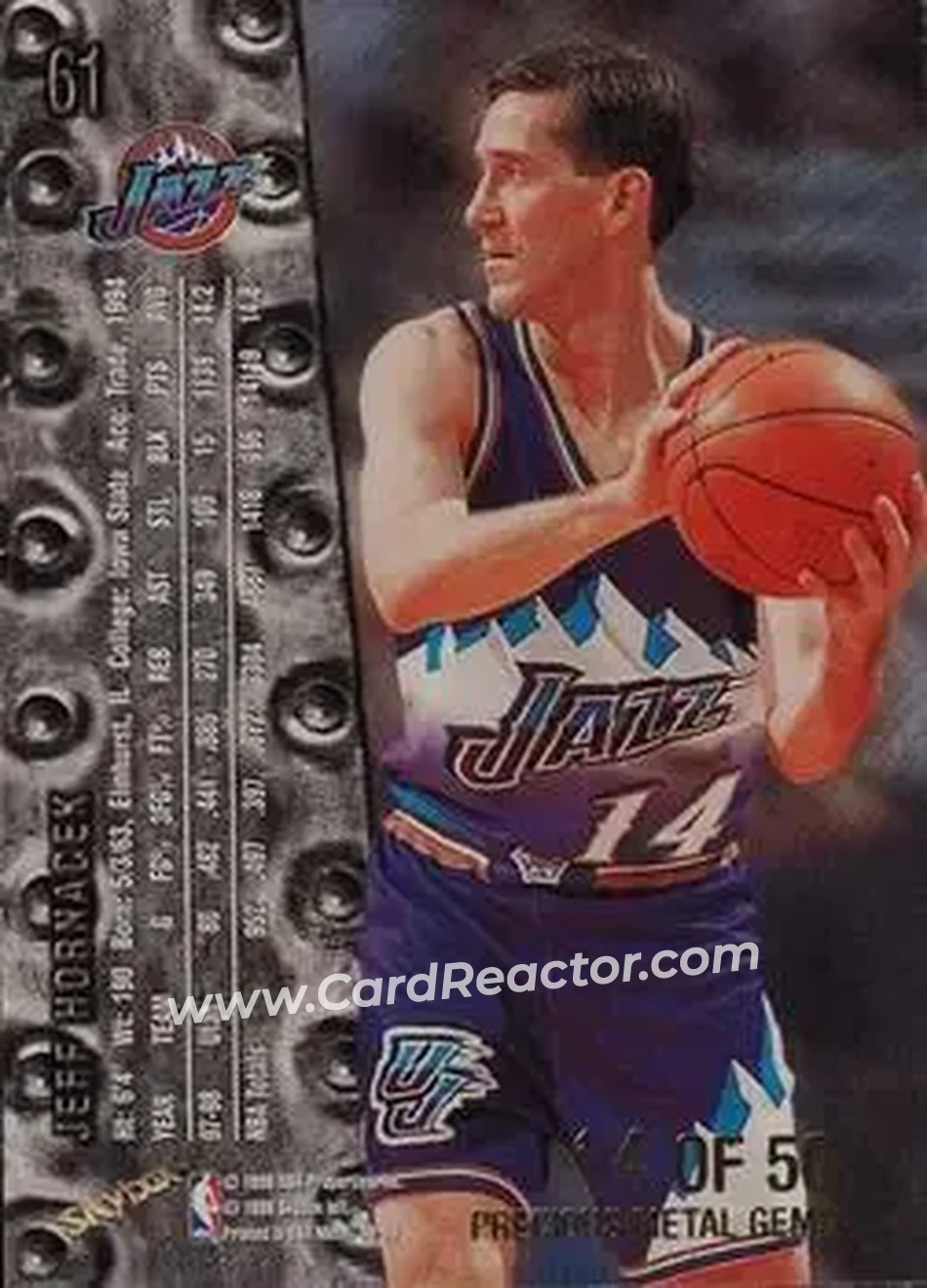 Back of Jeff Hornacek