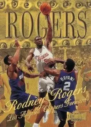 1998-99 Metal Universe #69 Precious Metal Gems Rodney Rogers