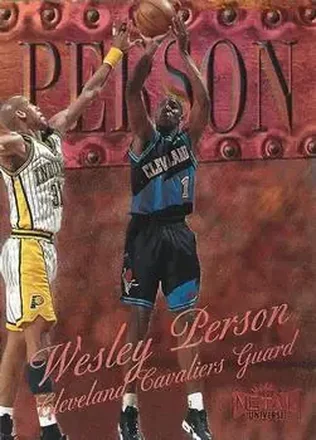 1998-99 Metal Universe #84 Precious Metal Gems Wesley Person