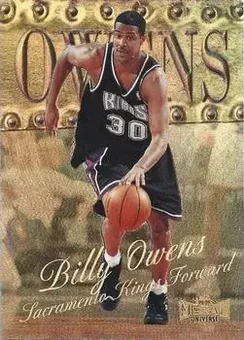 1998-99 Metal Universe - Precious Metal Gems #94 - Billy Owens - Sacramento Kings 1998-99 Metal Universe - Precious Metal Gems #94 - Billy Owens - Sacramento Kings
