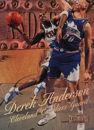 1998-99 Metal Universe #98 Precious Metal Gems Derek Anderson