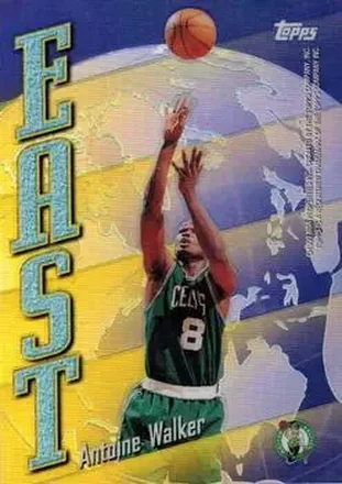 1998-99 Topps #EW1 East/West Refractors Card #EW1