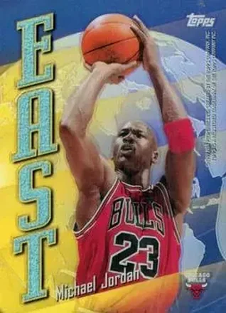 1998-99 Topps #EW5 East/West Refractors Card #EW5