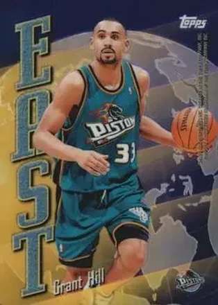 1998-99 Topps #EW6 East/West Refractors Card #EW6