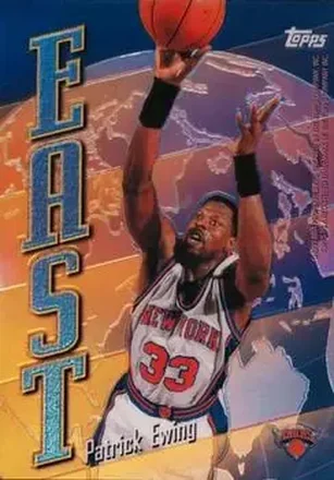 1998-99 Topps #EW10 East/West Refractors Card #EW10
