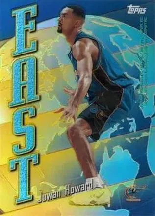 1998-99 Topps #EW11 East/West Refractors Card #EW11