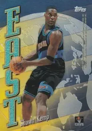1998-99 Topps #EW13 East/West Refractors Card #EW13