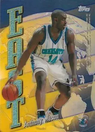 1998-99 Topps #EW14 East/West Refractors Card #EW14