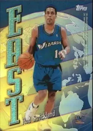 1998-99 Topps #EW17 East/West Refractors Card #EW17