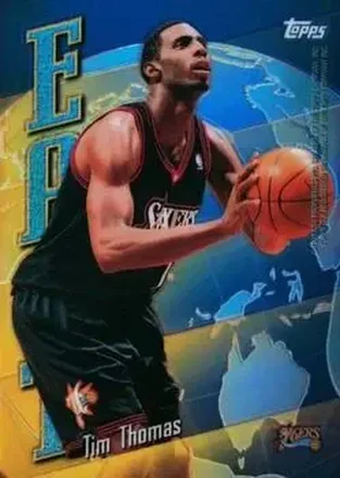 1998-99 Topps #EW18 East/West Refractors Card #EW18