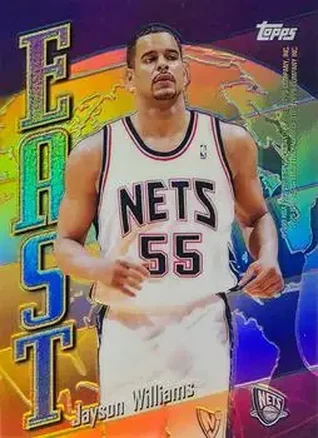 1998-99 Topps #EW19 East/West Refractors Card #EW19