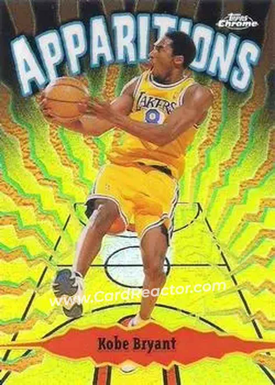 Front of Kobe Bryant