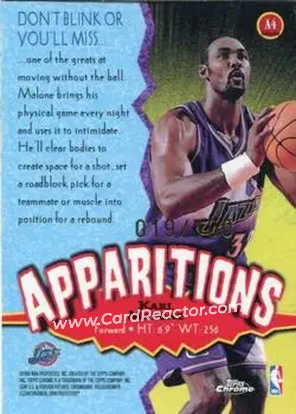 Back of Karl Malone