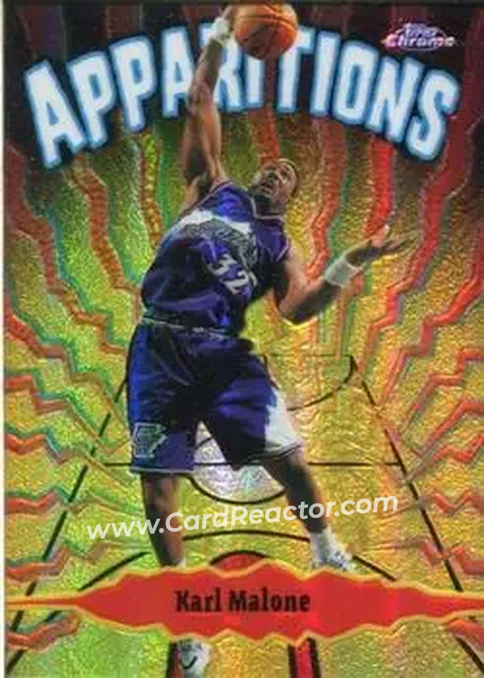 Front of Karl Malone
