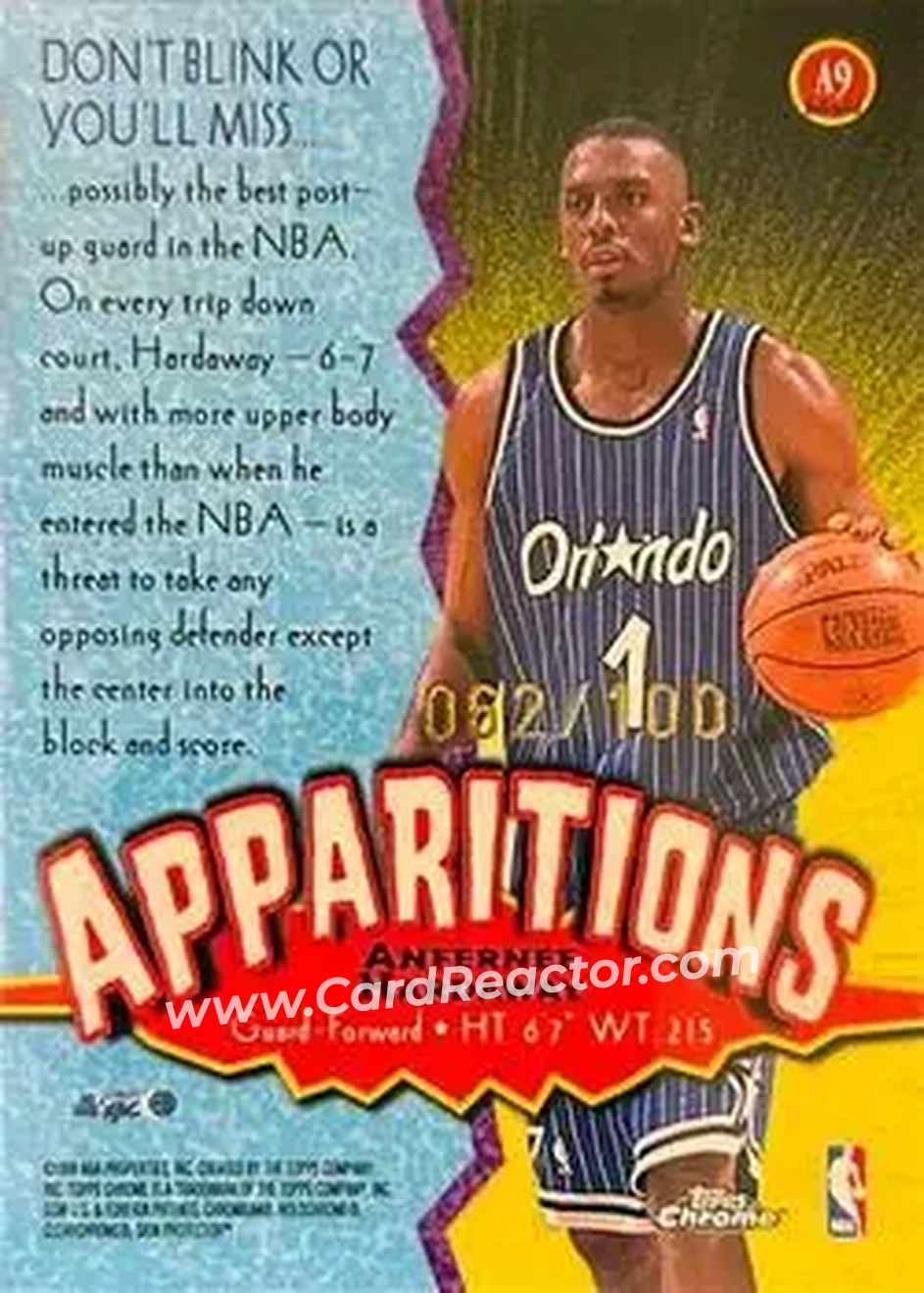 Back of Anfernee Hardaway