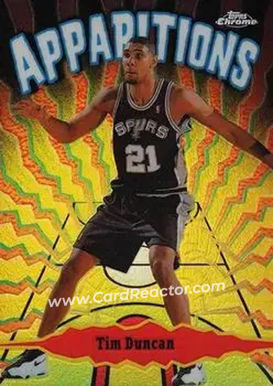 Front of Tim Duncan