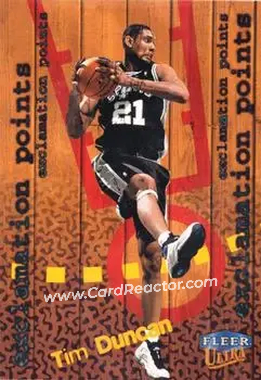 Front of Tim Duncan