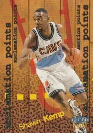 1998-99 Ultra #3 EP Exclamation Points Shawn Kemp