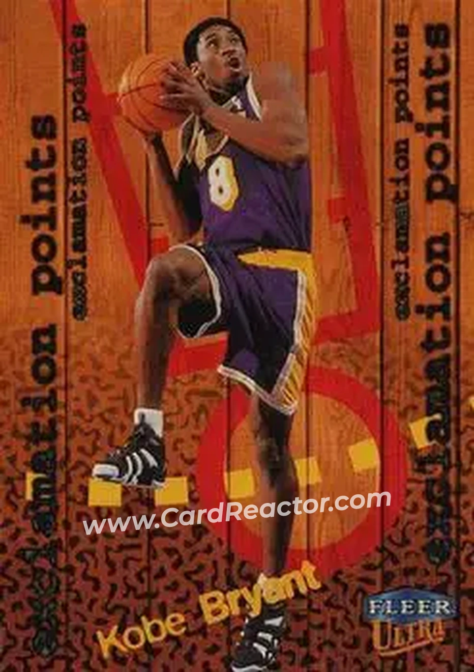 Front of Kobe Bryant