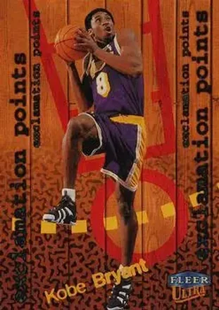 1998-99 Ultra #9 EP Exclamation Points Kobe Bryant