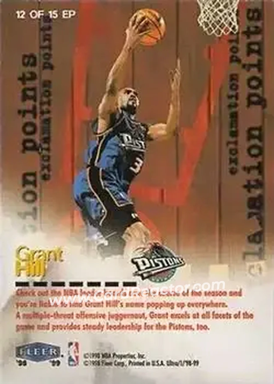 Back of Grant Hill