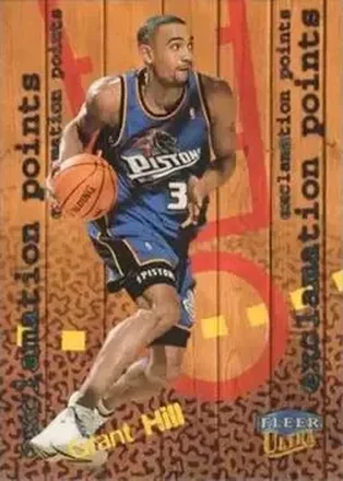 1998-99 Ultra #12 EP Exclamation Points Grant Hill