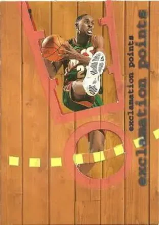 1998-99 Ultra #13 EP Exclamation Points Gary Payton