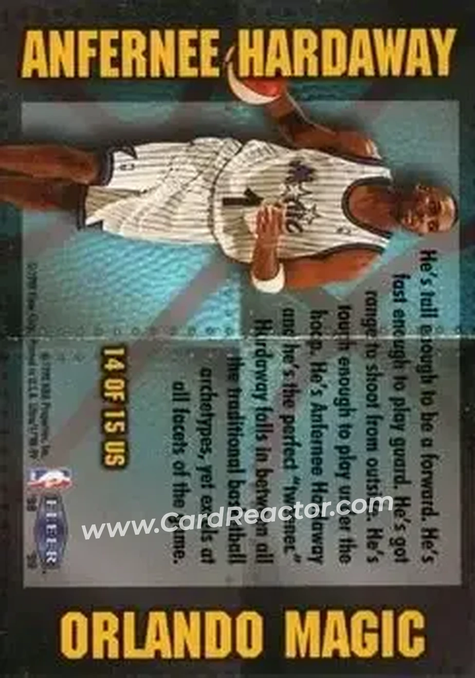 Back of Anfernee Hardaway