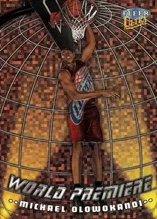 1998-99 Ultra #3 WP World Premiere Michael Olowokandi