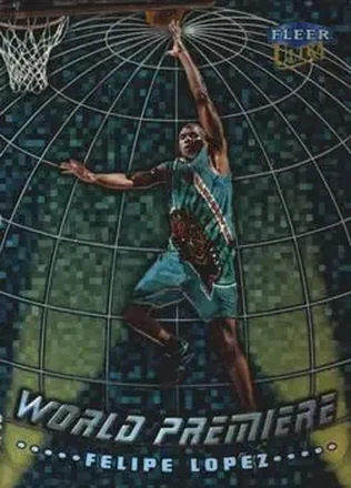 1998-99 Ultra #4 WP World Premiere Felipe López