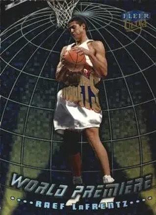 1998-99 Ultra #5 WP World Premiere Raef LaFrentz