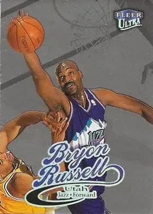 1998-99 Ultra #15P Platinum Medallion Bryon Russell